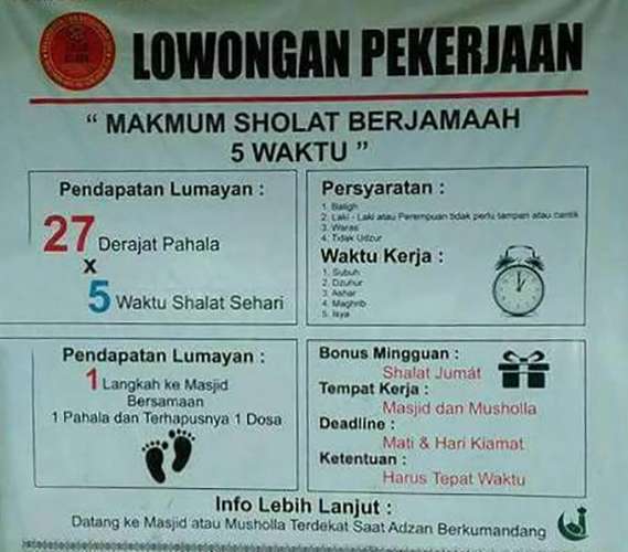 Lowongan pekerjaan unik
